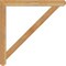 Ekena Millwork Traditional Craftsman Rough Sawn Bracket, Western Red Cedar, 4"W x 46"D x 46"H BKT04X46X46TRA04RWR - alternate 2